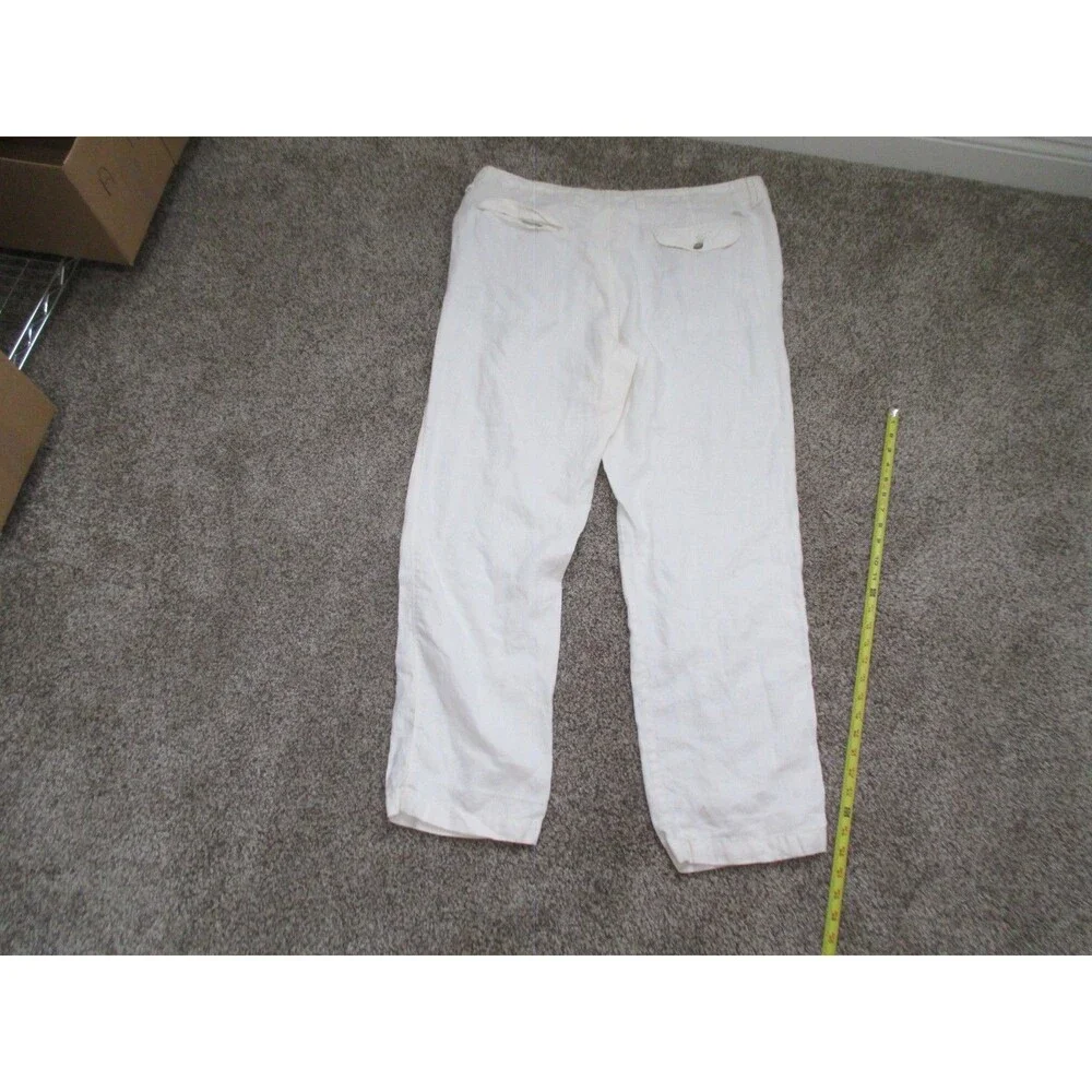 Tommy Bahama Linen Pants Relax Mens 38x32 White